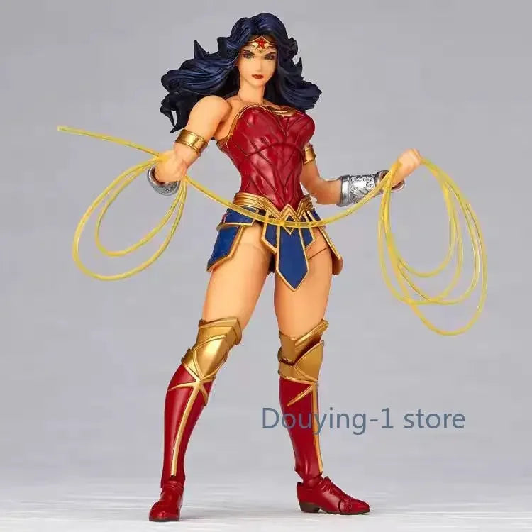 In Stock 15cm Wonder Woman Action Figure Toy Model Gift Anime Merchandise Movable Figure Model Toys