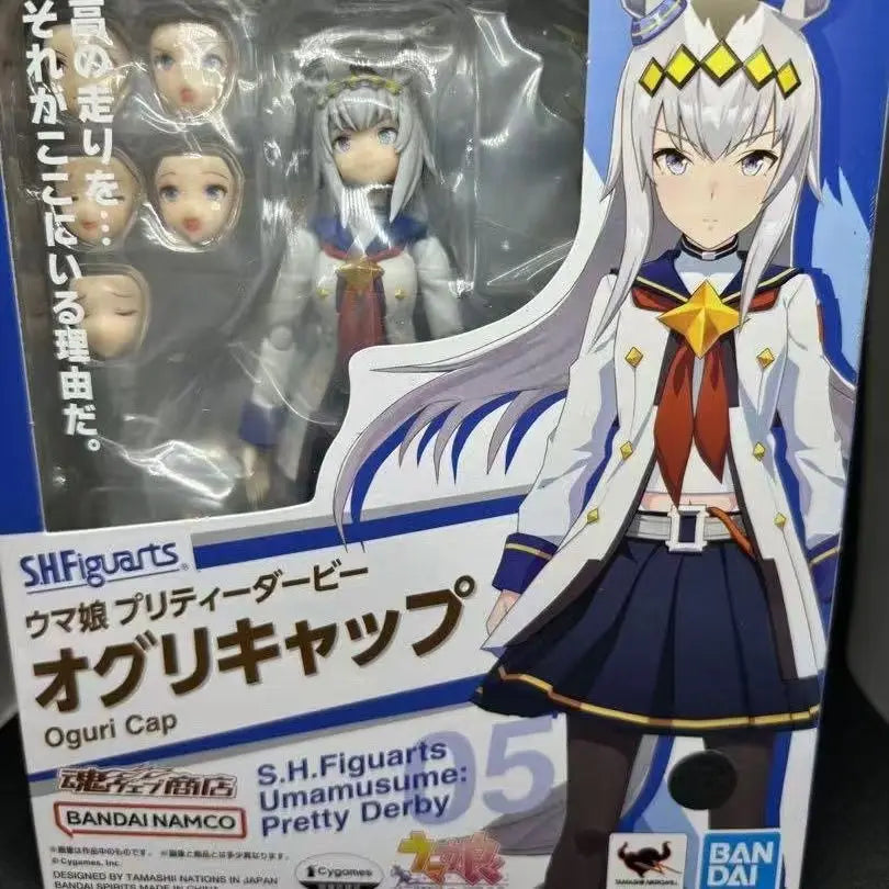 Bandai Genuine S.H.Figuarts Umamusume Pretty Derby Oguri Cap Tamamo Cross Action Figure Collectible Model Toy Gift For Kids