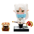 Anime Figure Luminasta Frieren: Beyond Journey's End Winter Clothing Frieren Cartoon Kawaii Model Collection Doll Toy For Kids