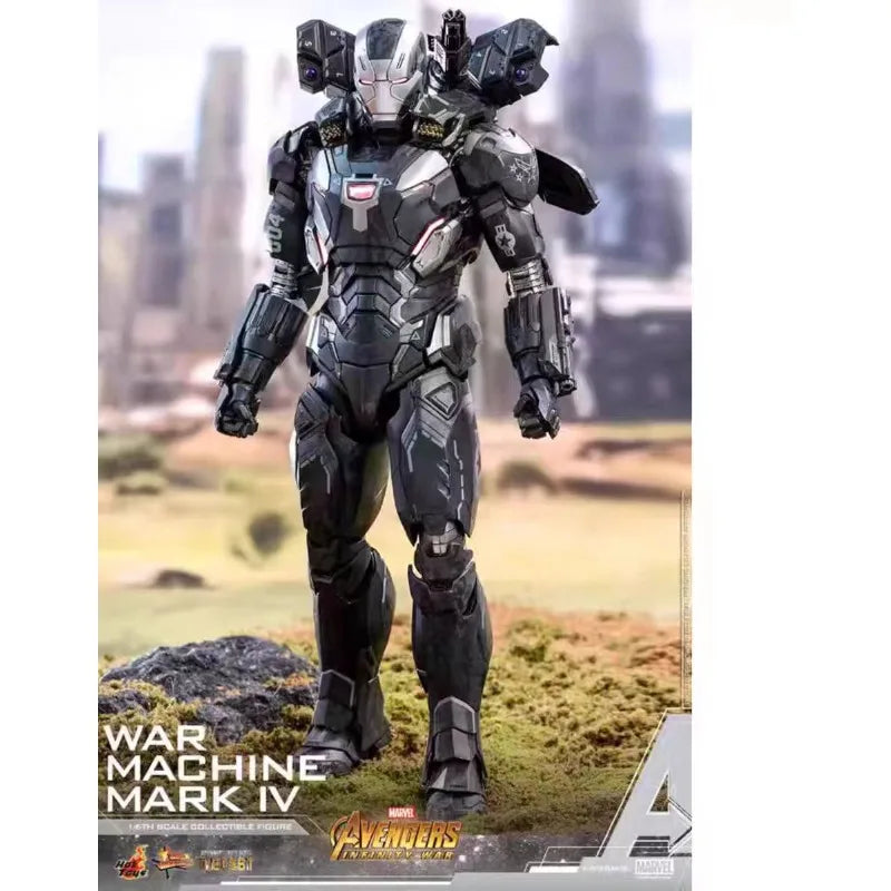 Original Hot Toys Marvel AVENGERS INFINITY WAR MMS499D26 MACHINE MK4 Anime Figure Collection Toys Models