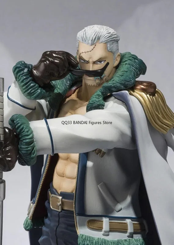 BANDAI Original Figuarts Zero Anime One Piece Smoker Tashigi COOL STYLE Action Figure Model Desktop Ornaments Gifts