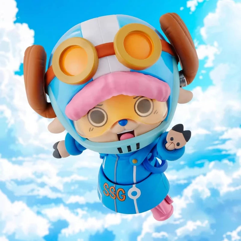 BANDAI SHF One Piece Tony Tony Chopper Original genuine PVC Action Anime Figure Model Toys Figure Collection Doll Gift