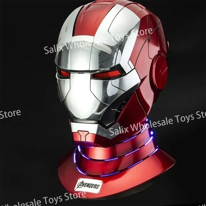 Iron Man Autoking 1/1 Mk5 Helmet Bluetooth Audio Base Remote And Voice Control Iron Man Automatic Helmet Base Gifts Customized