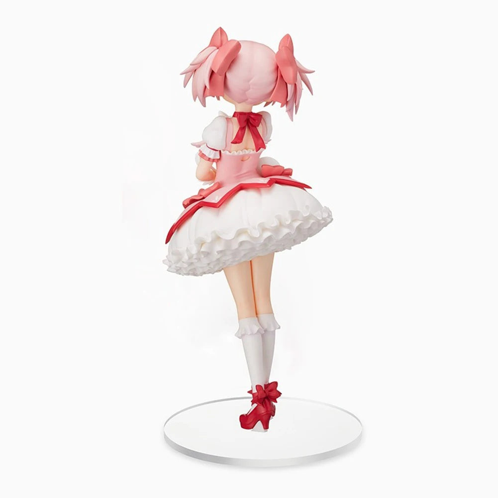 Anime-Mädchenfigur Kaname Madoka Kyuubey, süße magische Mädchen-Actionfigur, Modellpuppe, Spielzeug, Loli-Figur, Sammlerstück, Ornament