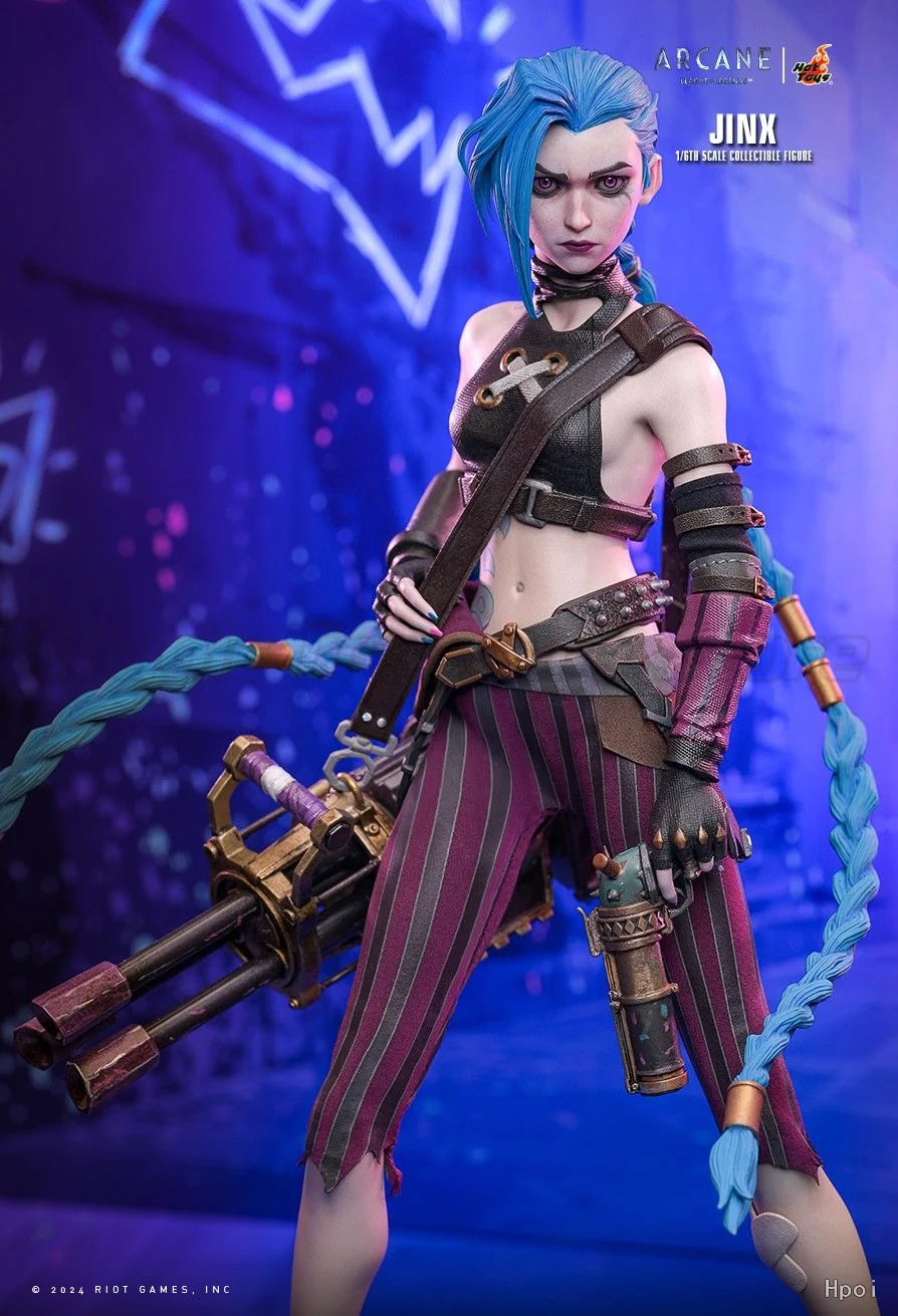 【MT】Original Hot Toys TMS137 Arcane Season 2 The Loose Cannon Jinx 1/6 Action Figure Toy Collection