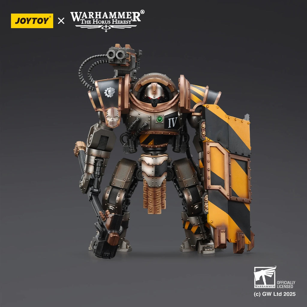 JOYTOY Warhammer 40K 1/18 Iron Warriors Iron Circle Domitar-Ferrum Class Battle-automata Action Figure Model Toy Collectors