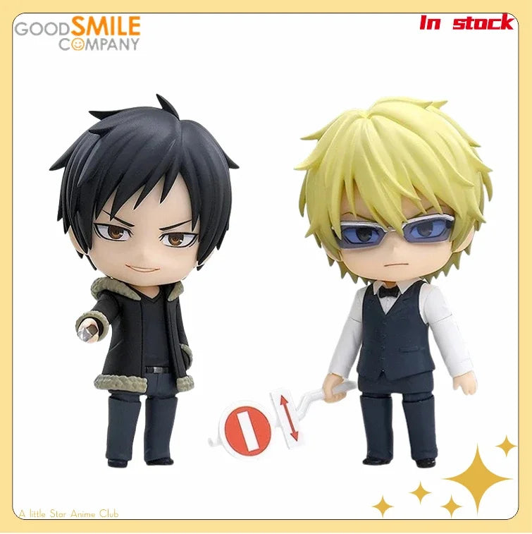 In Stock Original GSC Nendoroid DuRaRaRa!! Shizuo Heiwajima 2296 Izaya Orihara 2295 Animation Figures Ornaments Collection