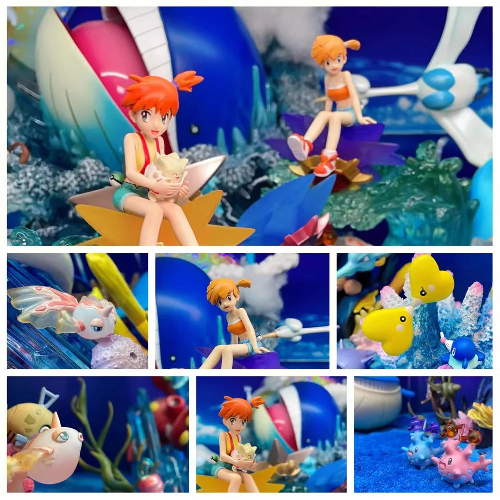 [IN STOCK]1/20 Scale World Figure [Lucky Wings Studio] - Shiny Staryu & Starmie & Corsola & Luvd & Misty & Manaphy & Bulbasaur