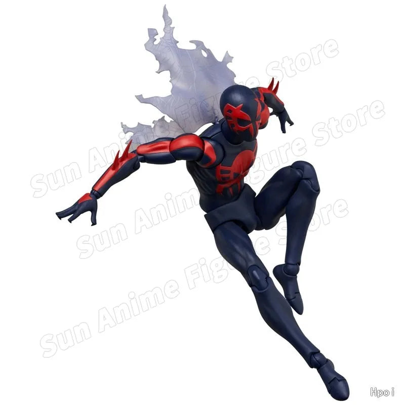 In Stock Original Medicom Toy MAFEX No.239 MAFEX SPIDER-MAN 2099(COMIC Ver.) Retro Collection Toys Gifts