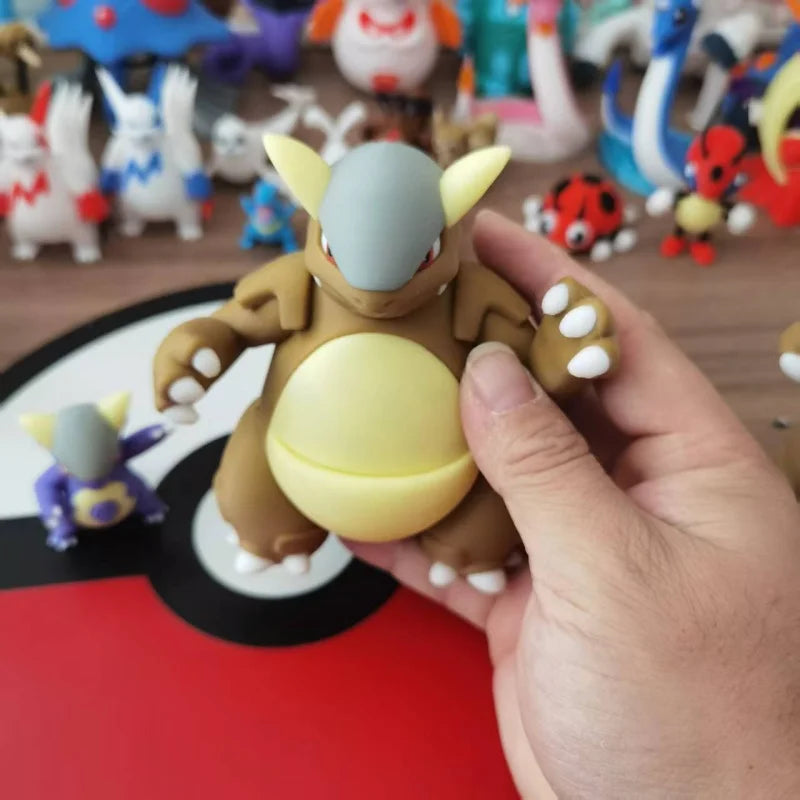 Anime Kangaskhan Proportion World 1:20 Diy 3DPrinting Cartoon Character Collectible Desktop Cute Model Holiday Gift Toy Figures