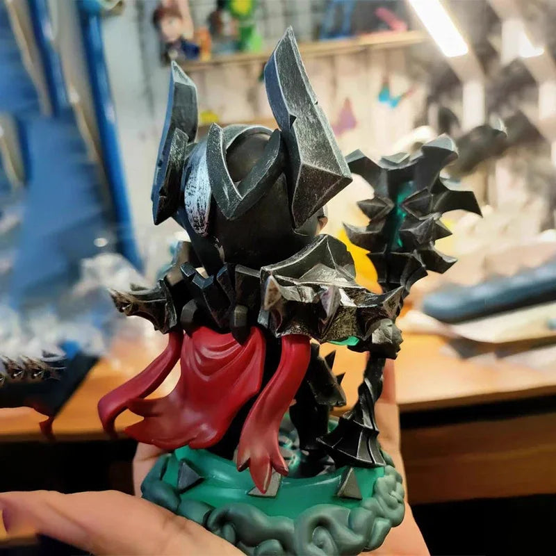 Inventory Game League of Legends Mordekaiser Anime Peripheral Led Illuminated Model Figure Decoration Doll Collectibles Gifts