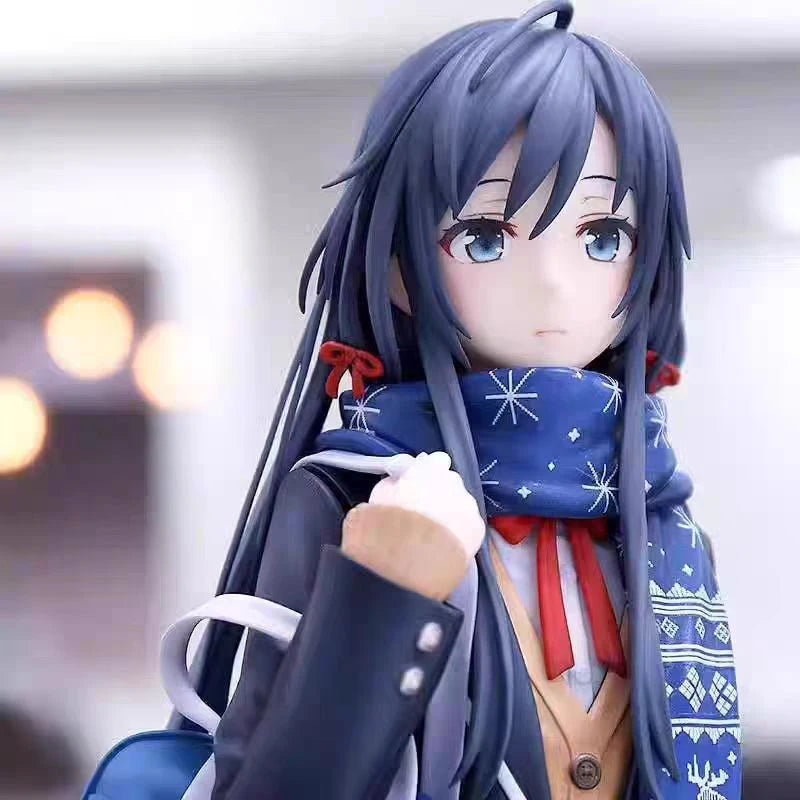 26cm My Teen Romantic Comedy Snafu Yukinoshita Yukino School Uniform Anime Figure Model Statue Collection Decoration Ornament