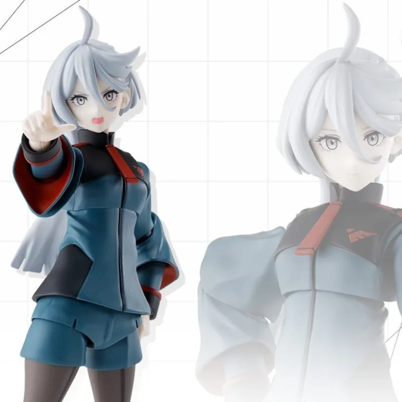 BANDAI SHF The Witch from Mercury MIORINE REMBRAN 100% Original genuine PVC Action Anime Model Toys Figure Collection Doll Gift