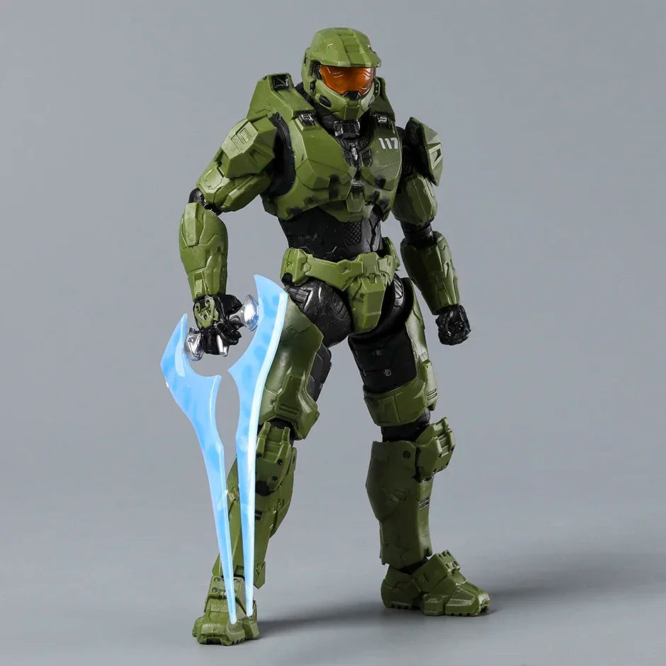 Infinite 1/12 Scale Master Chief Mjolnir MK VI (GEN 3) Action Figure Doll PVC Desktop Toy Model for Colletible