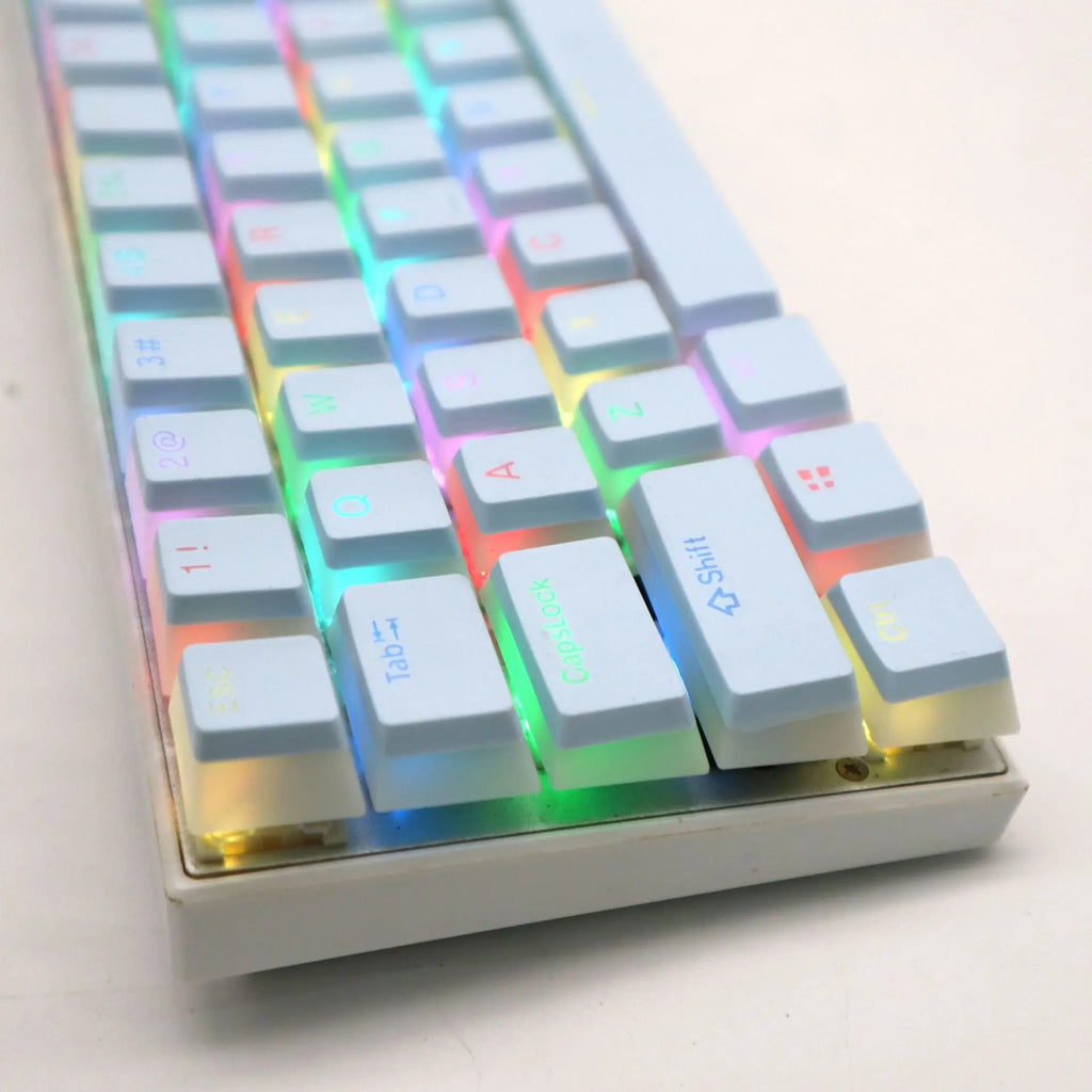 104 Keys PBT Pudding Keycap Two-color Injection OEM Profile DIY Keycaps for Gateron Cherry MX Switch Gaming Mechanical Keyboard