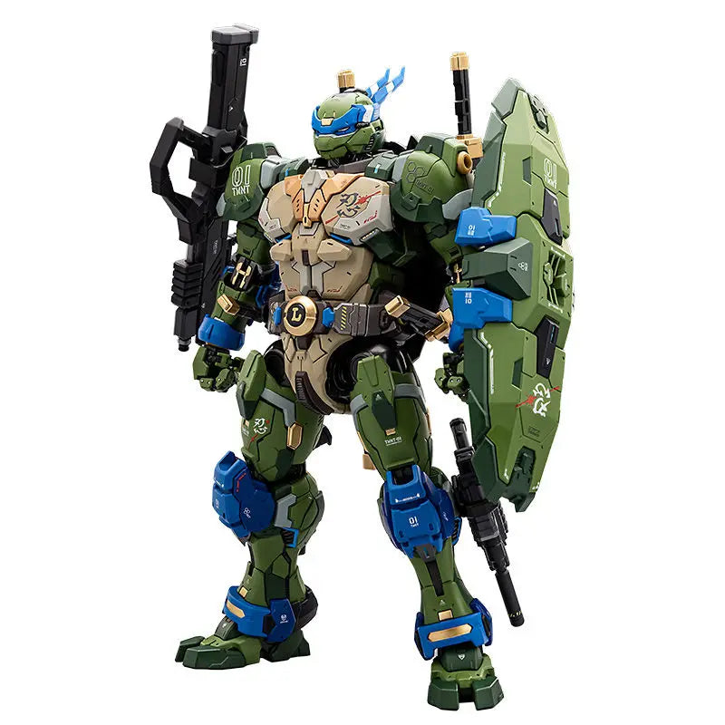 Presell Teenage Mutant Ninja Turtles Raphael Hb0013 Mecha Alloy Model Electric Gatling Collection Toy Give Boyfriend Gift