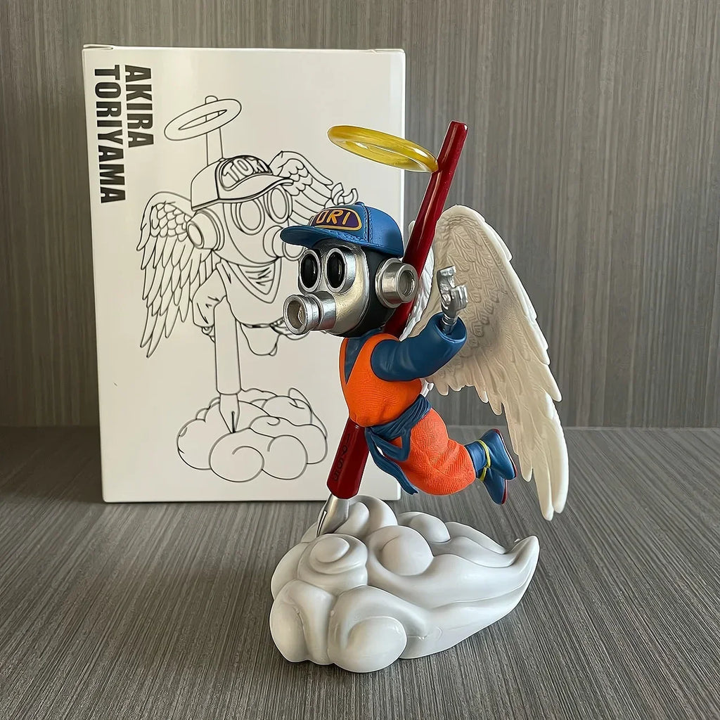 Dragon Ball Goodbye Angel Akira Toriyama Gedenk-GK-Anime-Figur Resonanzstatue Benutzerdefiniertes Desktop-Dekor-Spielzeug Überraschungsgeschenk