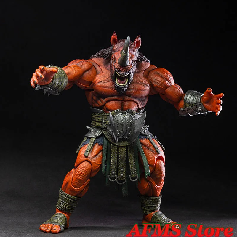 Xesray Studio Limited Edition 1/12 Scale Collectible Figure Red Rhinoceros Greek Gladiator Glory Battle Doll 9inch Action Figure