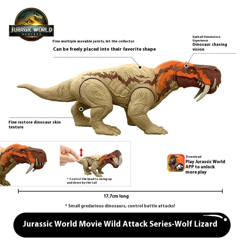 In Stock Mattel Jurassic World: Rebirth 4 Spinosaurus Action Figure Model Simulated Dinosaur Model Toys Children'S Birthday Gift