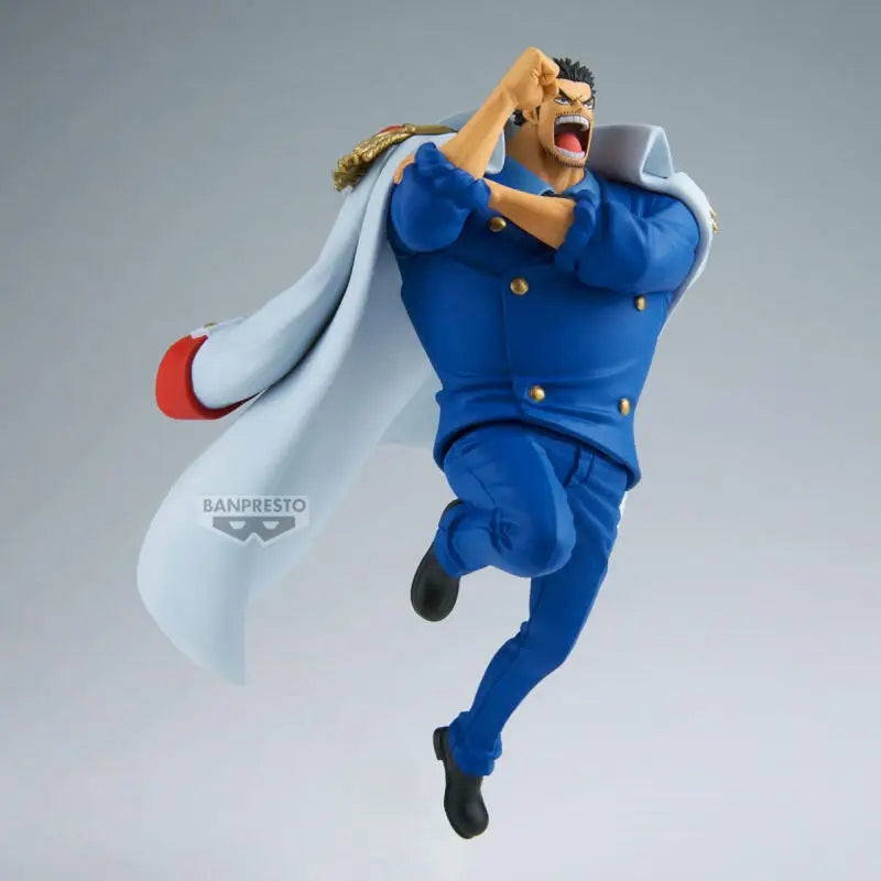 [Genuine Original] Bandai Banpresto One Piece Battle Record Collection Monkey.d.garp II Figure Model Collector Figurine Doll Toy