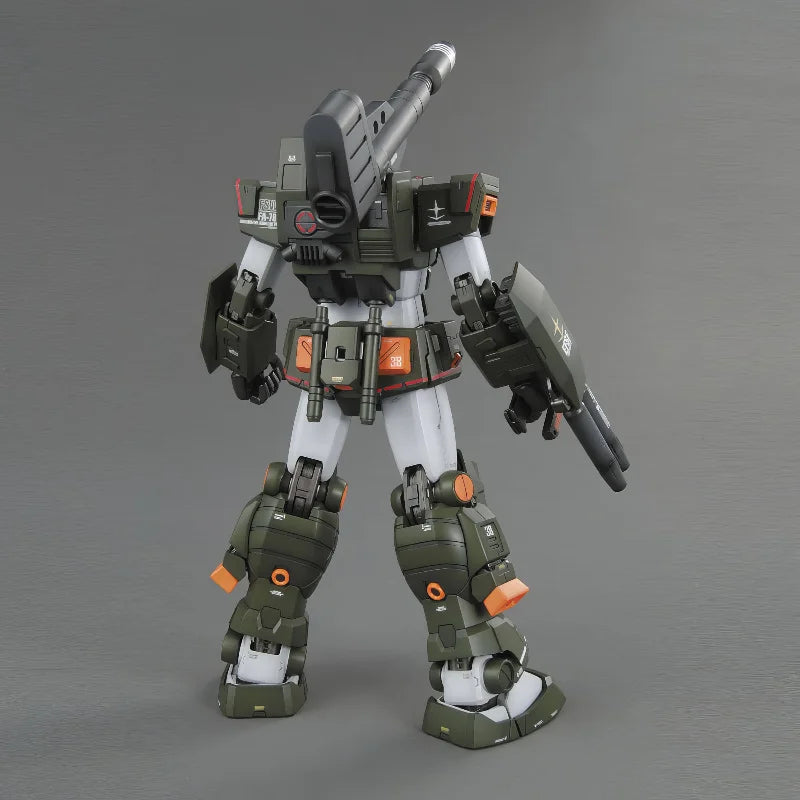 Bandai Original MG 1/100 Full Armor Gundam FA-78-1 Action Anime Figure Assembly Mecha Model Toy Gift for Kids Desk Decoration