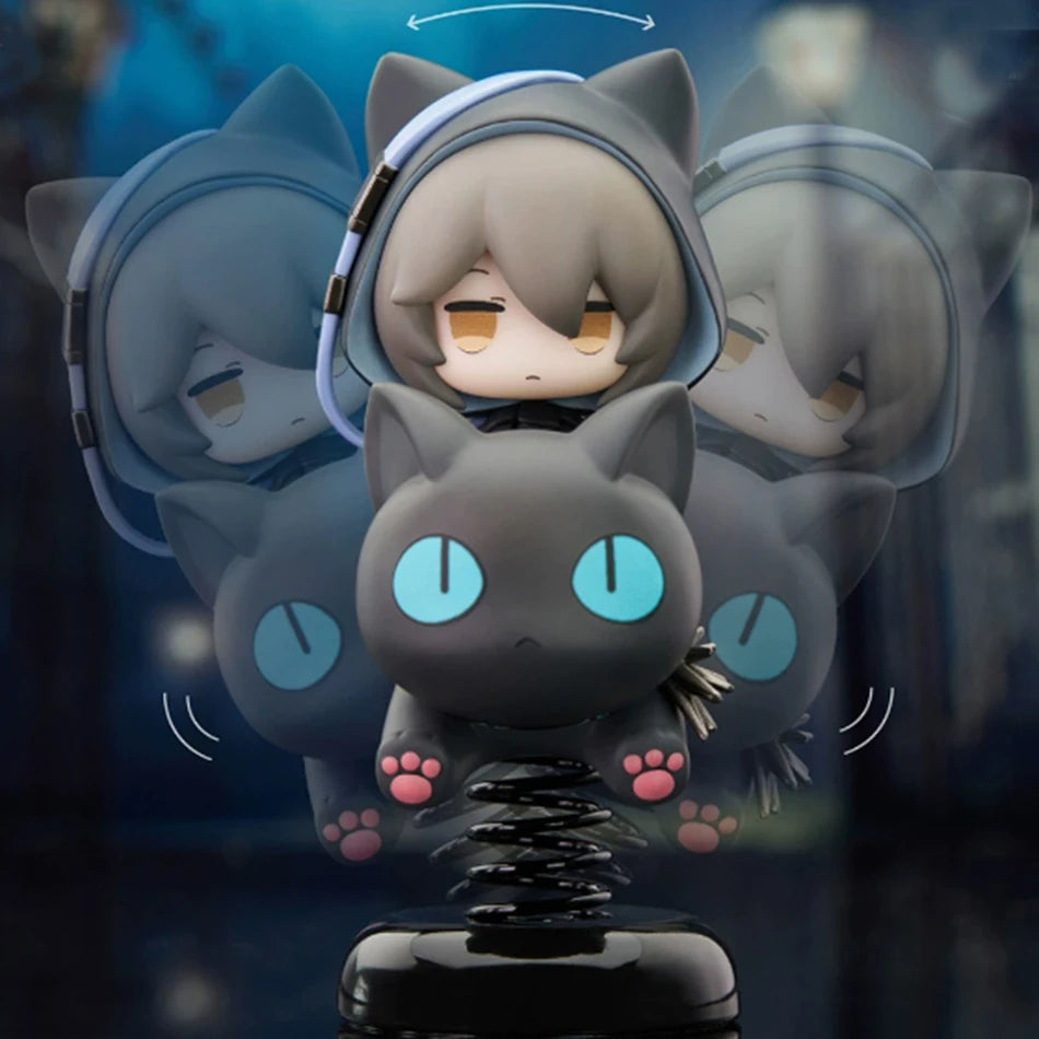 APEX-TOYS Toy Gift Arknights Happy Shake Phantom Q-version Rocking Music Anime Figure PVC Model Collectible for Boys Gift Toy