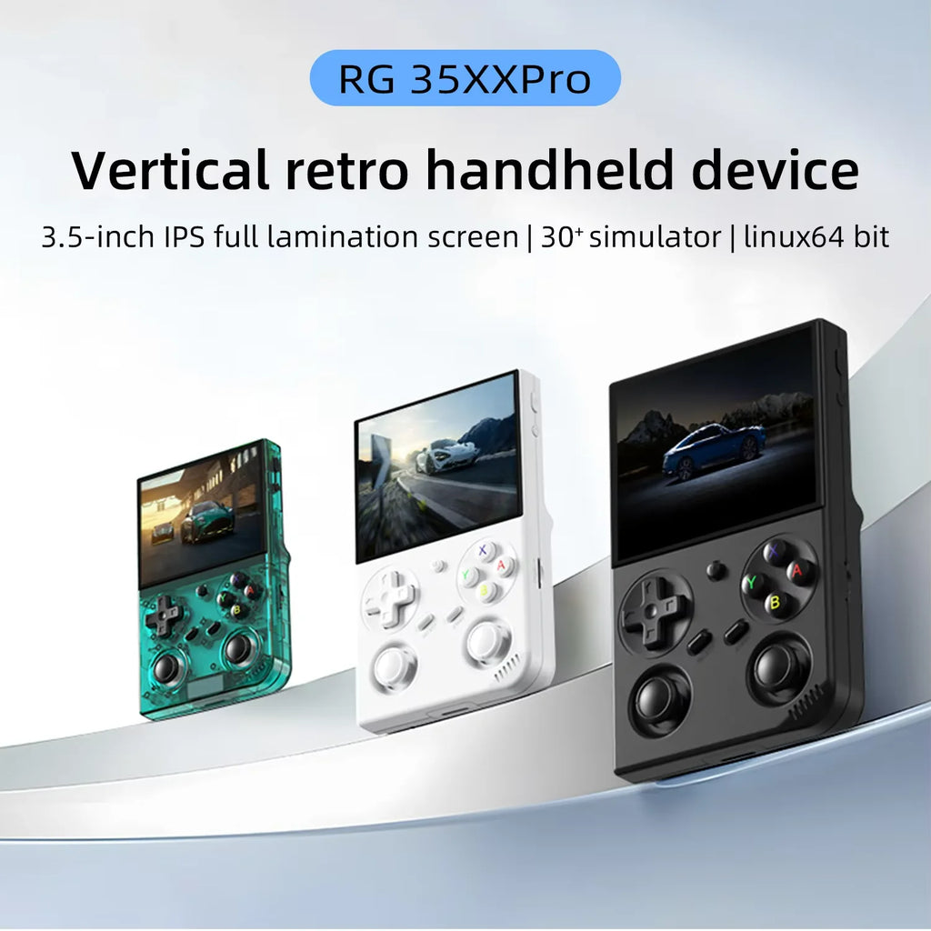 ANBERNIC RG 35XXPro Retro Handheld Game Console RG35XX Pro Gaming Player Support RixelHK WiFi Streaming Controller HD TV Output