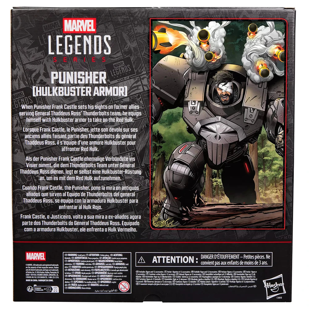 Original NEW Hasbro Marvel Legends Series Punisher (Hulkbuster Armor) 6-Inch-Scale Action Figure Model Collection Toys