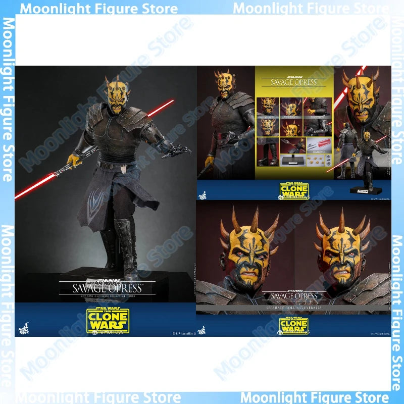 In Stock HotToys TMS136 Star Wars Savage Opress 1/6 Soldier Figure Animation Action Figure Toy Gift Model Collection
