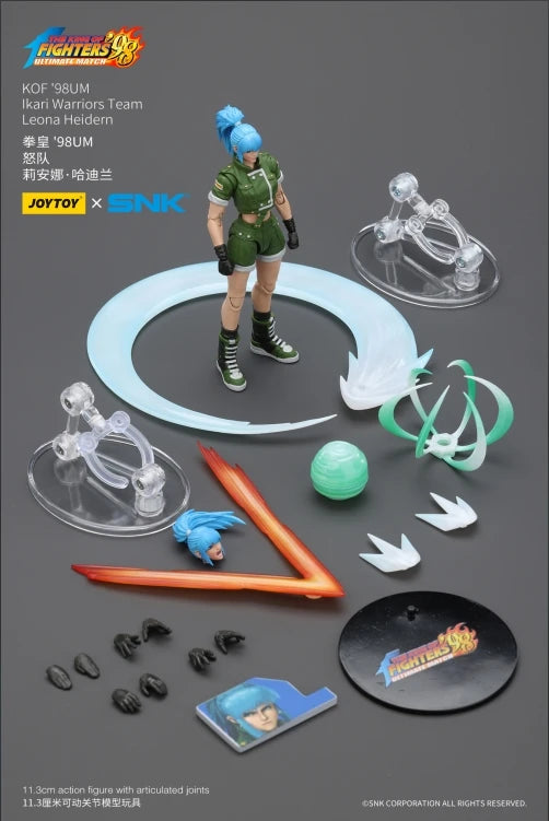 【Shipment at month-end】JOYTOY King of Fighters 98UM Kusanagi Kyo Nikaido Hongmaru Omen Goro The protagonist team Action doll
