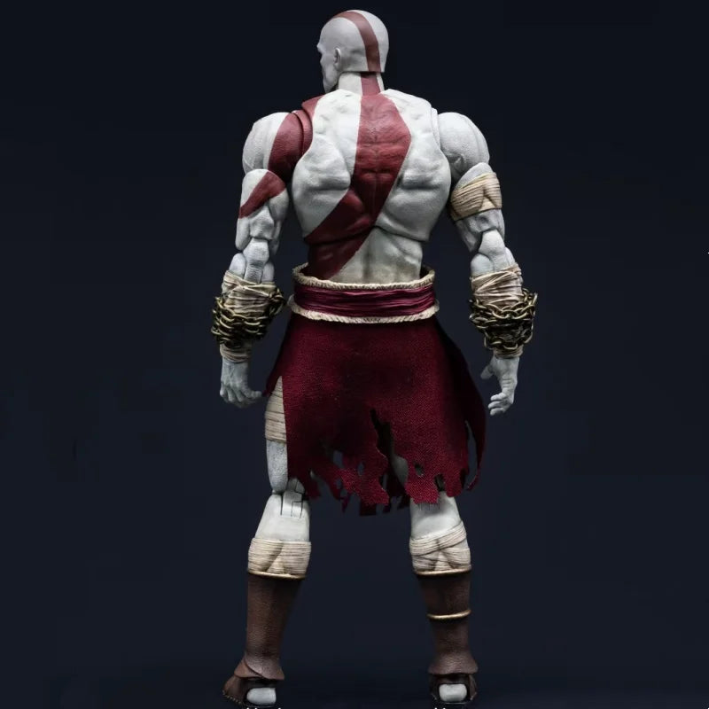 Sigma Studios Gow-01a 1/12 Scale Spartan White Sharpshooter Kratos Godslayer Male Soldier Action Figure For Collection