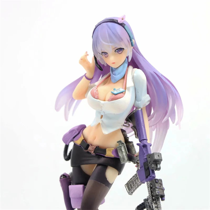 22CM Anime After-School Battlefield Figures Arena First Shot: All-Rounder ELF Figurine PVC Statue Model Doll Decoration Gifts