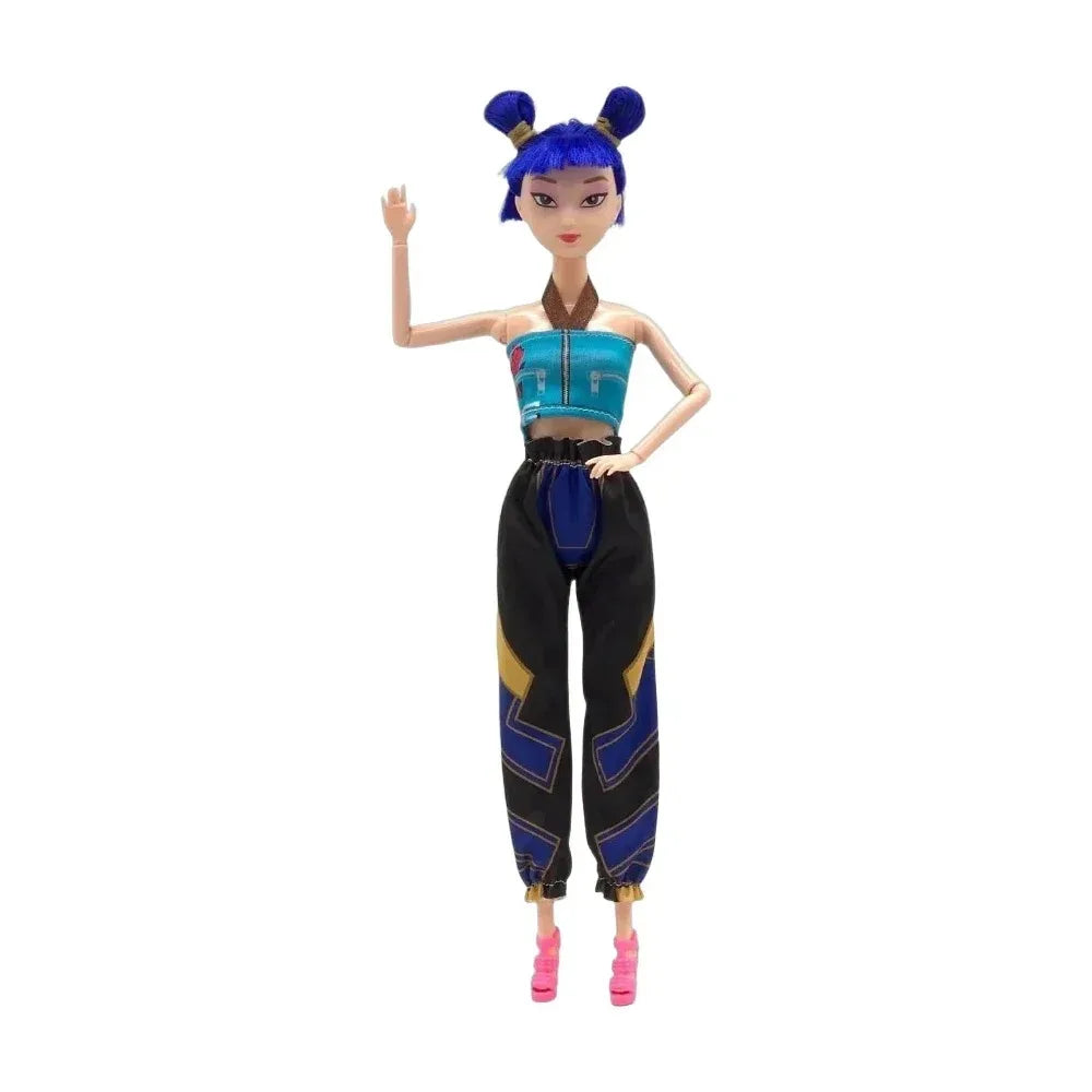 2026Hot Sell With Delicate Texture Anime 30CM K-Pop Demon Hunters Doll Vinyl Toy Rumi Mira Zoey Birthday Surprise Gift For Girls