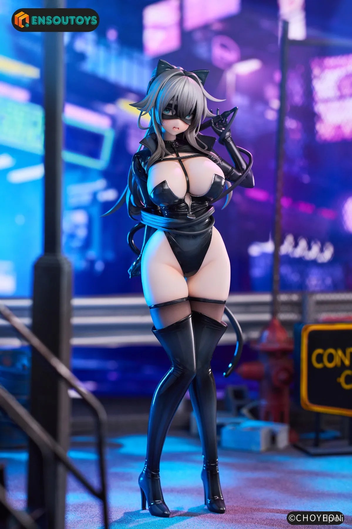 In Stock Original ENSOUTOYS Catwoman Happy Sauce Different Color with Bonus Version Animation Figures Decorations Toys Models