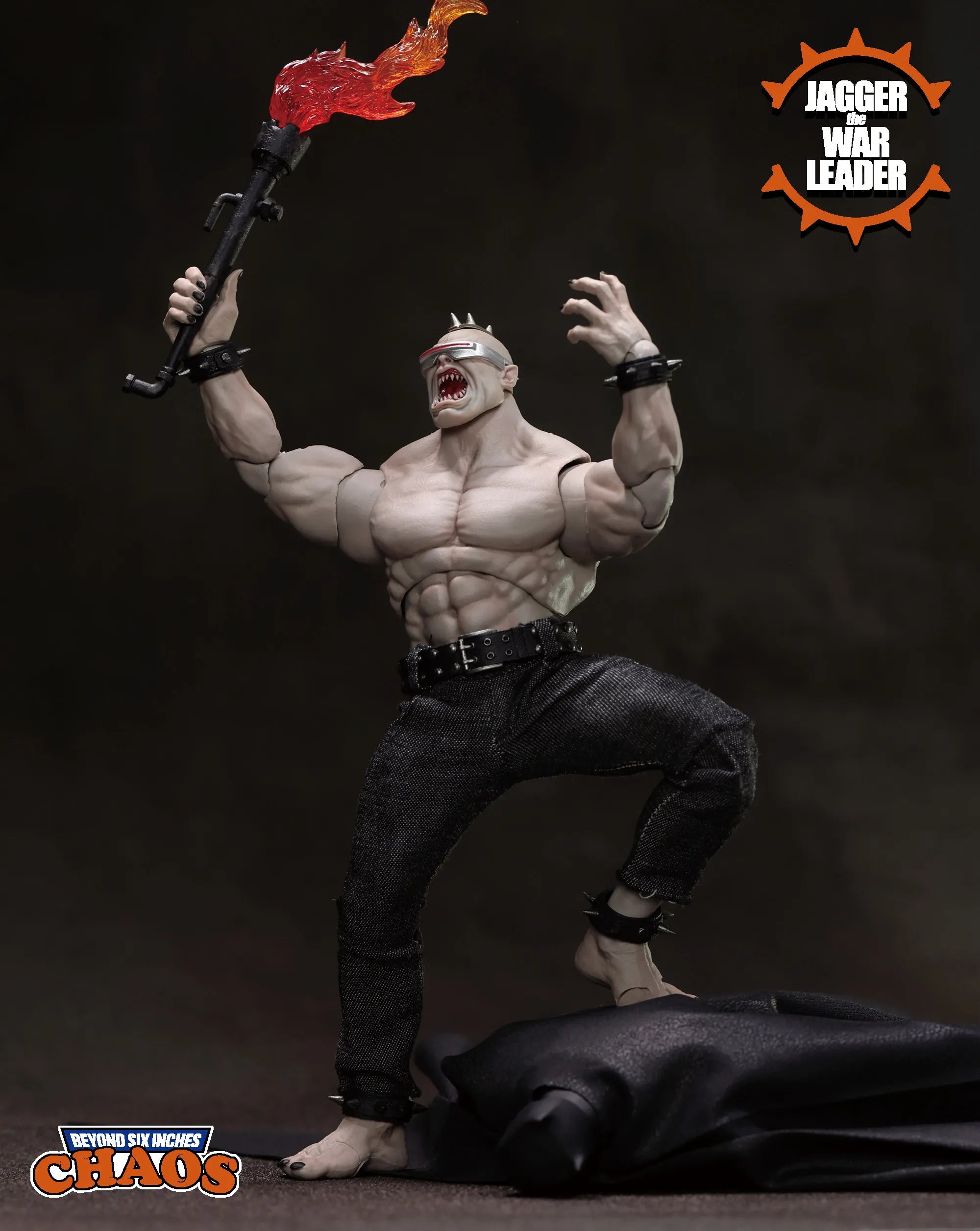 Jagger The War Leader Action Figure Chaos Beyond Six Inches 1/12th  Scale Coloectible Figure Colletion Statue Decoration Gifts