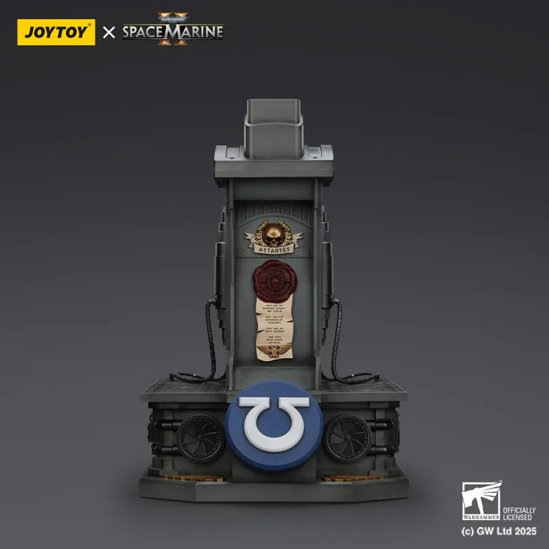 JOYTOY Warhammer 1:1 Wearable Ultramarines Lieutenant Titus MKX Helmet Action Figure Adjustable Inner Padding LED Light Model To