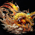 22см фигурки на Dragon Ball Goku Dragon Fist Super Saiyan3 Аниме фигурка PVC фигурка Статуя Колекция Модел Декорация на стая Играчки Подаръци