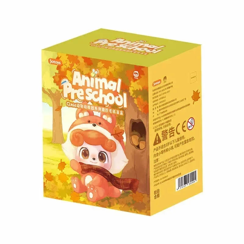 Q.Kids Animal Preschool Series Figure Blind Box Surprise Gift Cartoon Plush Dolls Q Baby  Mystery Box Model Decor Kids Gift Toys