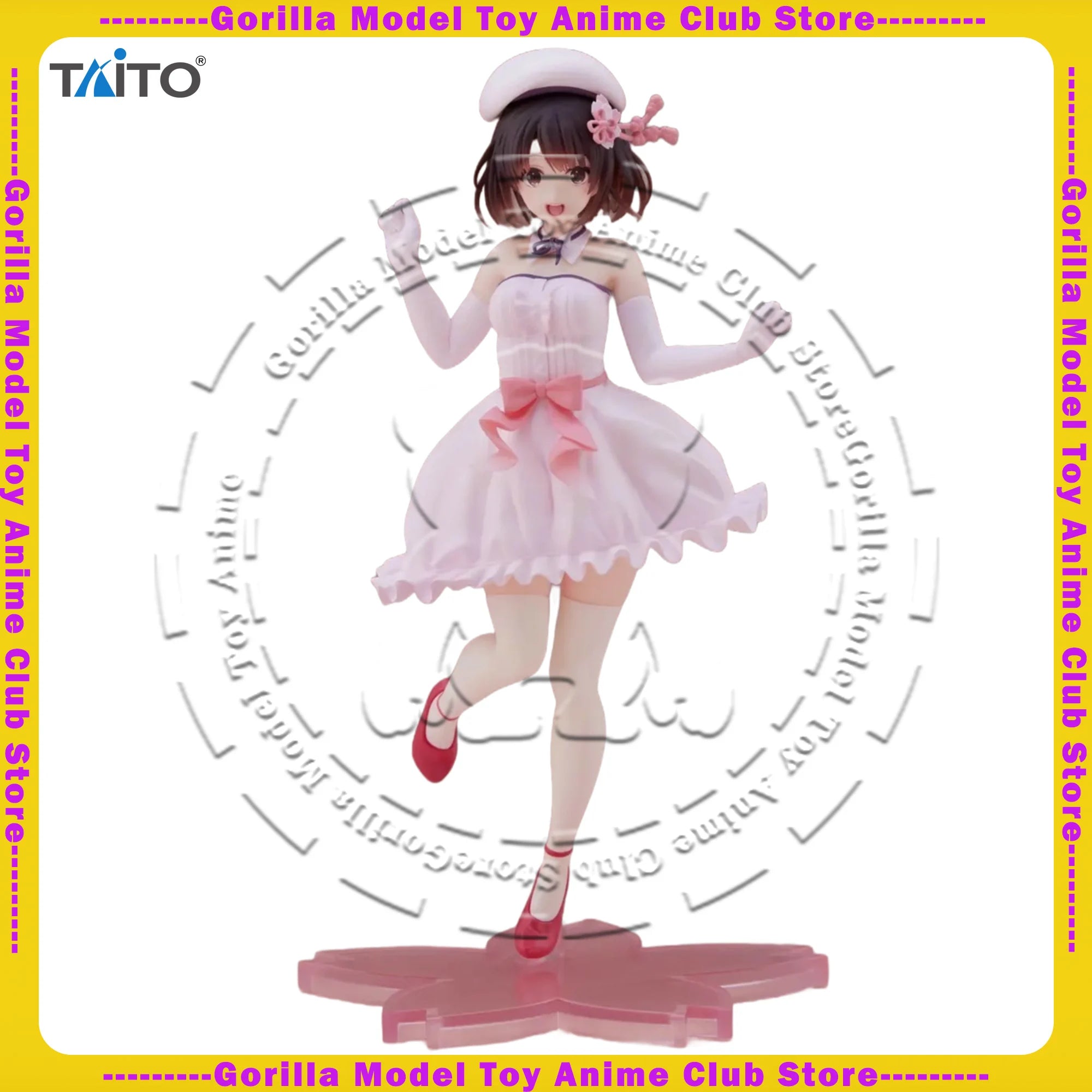 In Stock Original Genuine TAiTO Coreful Series 200mm - Saenai Heroine no Sodatekata Fine: Katou Megumi Anime Figure Collectible