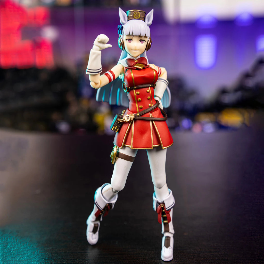 Genuine SHF Uma Musume Pretty Derby Series Figurine Pvc Anime Figure Poseable Doll Model Collectible Action Model In Stock Gift