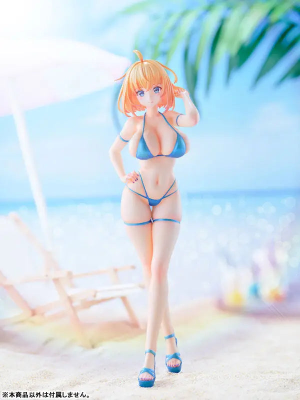 Judai 27cm Original KoiKoi Bunny Suit Planning Sophia F Shirring Bikini Swimsuit PVC Action Figure Model Doll Toys