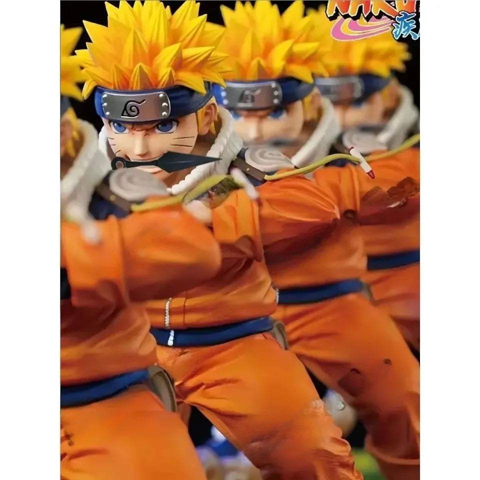 18cm Naruto Anime Figure Uzumaki Naruto Figurine Statue Model For Boy Room Ornament Toy Gift   Action Figures Anime Figure