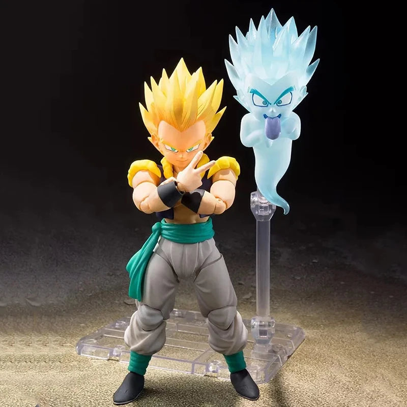 Shf Dragon Ball Z Gotenks Figure Super Saiyan Gotenks Action Figures Pvc Statue Collection Model Toys For Children Gifts