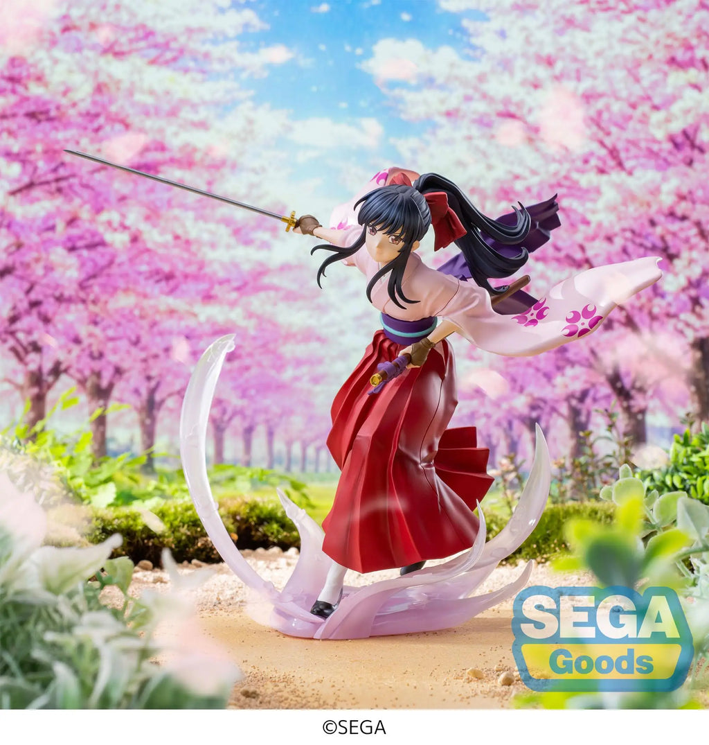 Genuine Sega Luminasta Sakura Wars Anime Sakura Shinguji PVC Action Figure Sega Model Figurine Toys For Otaku