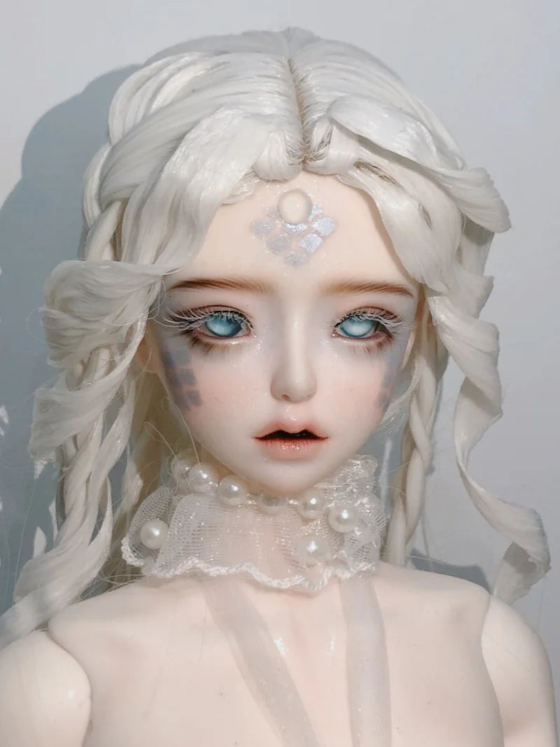 3 Points Bjd Doll Hera Mermaid Mother Hera Figure Doll Handmade Makeup Xaga Dragon Delicate Mermaid Doll Collection Model