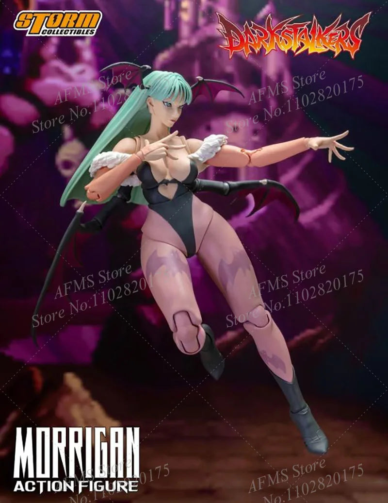Storm Toys CPDS02 1/12 Scale Collectible Figure Demon Warrior Dark Stalker Morrigan Aensland 6Inch Women Soldier Model Toys