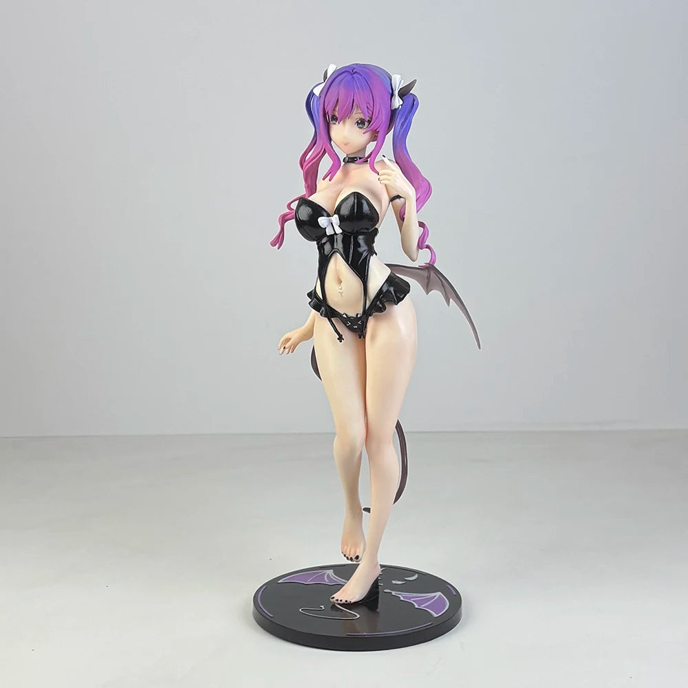Anime Glowing Little Succubus Momoko 1/6 PVC Action Figure Toys 27cm Momoroser Girls Anime Figure Model Collection Doll Gift