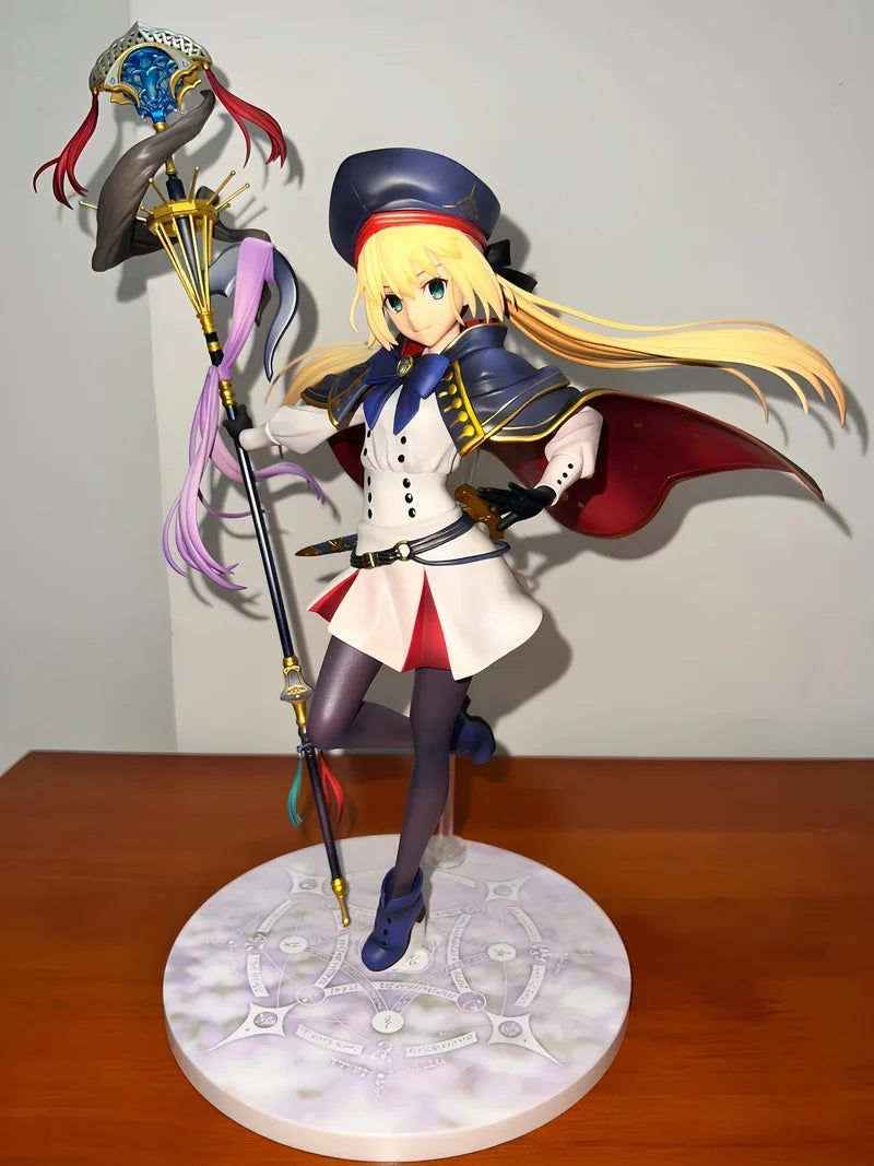 Altria Caster Original Modellbausatz 1/7 Fate/Grand Order Caster Altria Anime Figur Modell Spielzeug Geschenk für Jungen Schaumstoffverpackung