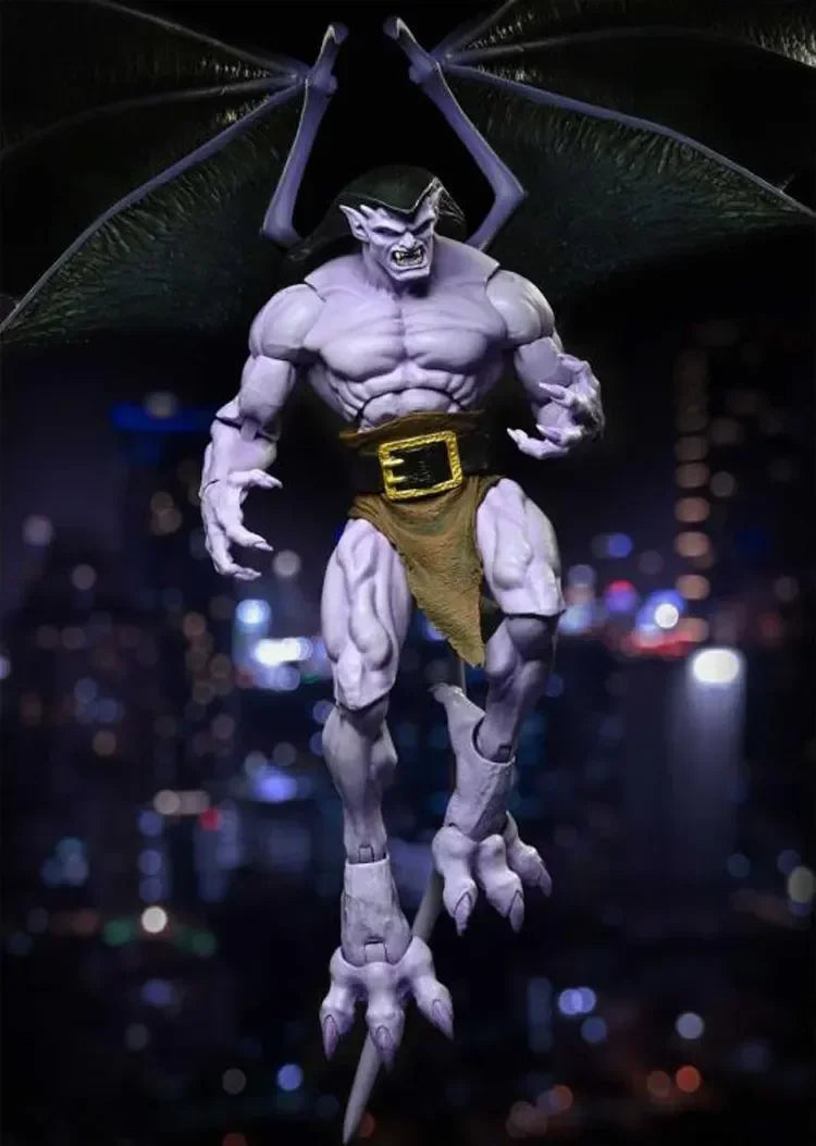 Original Neca Gargoyles Goliath Demona Hudson Anime Movable Action Figure Hand Model Statue Collection Decorative Toy Gift