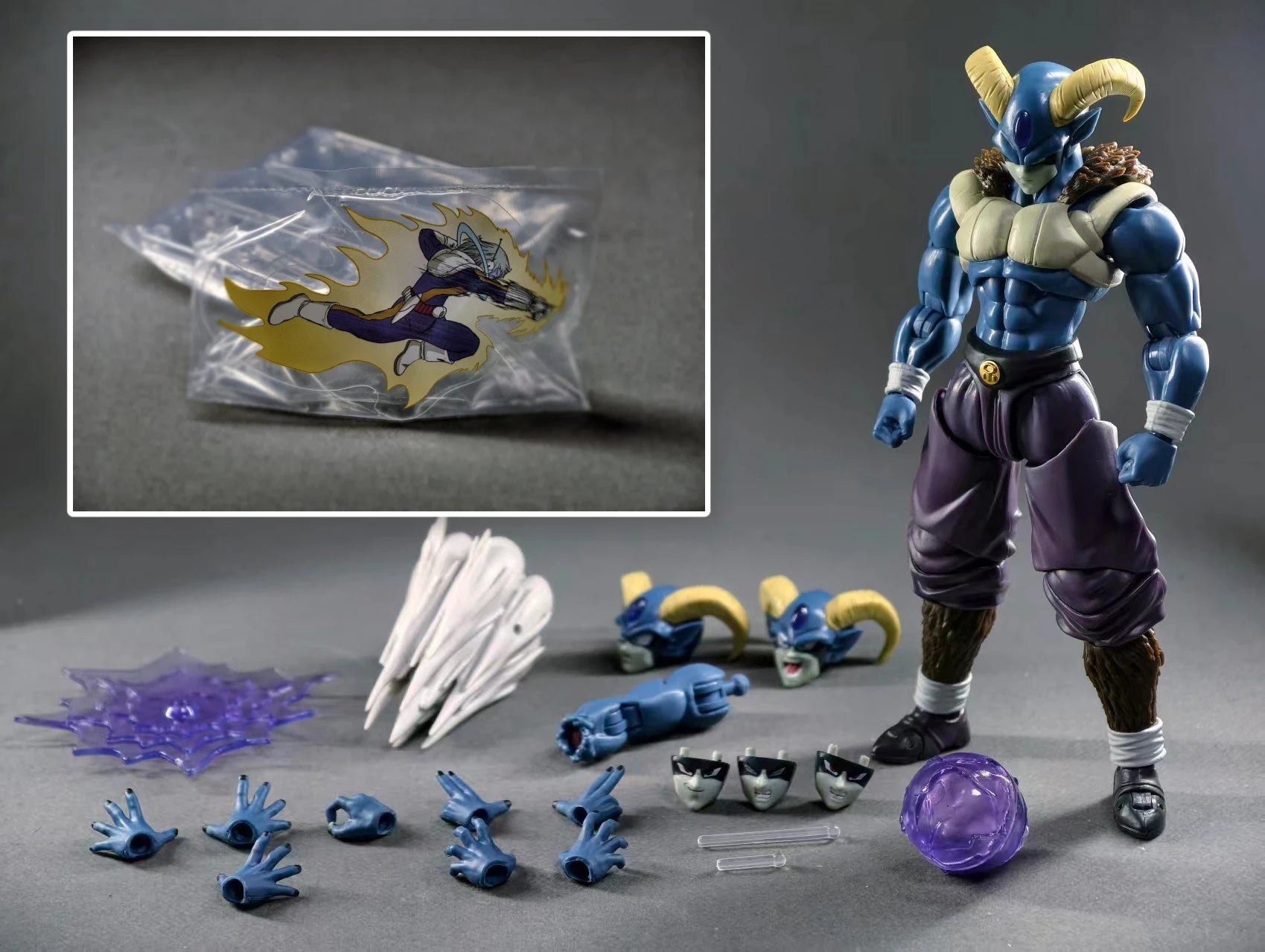 In Stock LS Studio Dragon Ball MORO Breakout Kings MORO Agent Killer Action Figures Figure Statue modle Collection Gift Toy